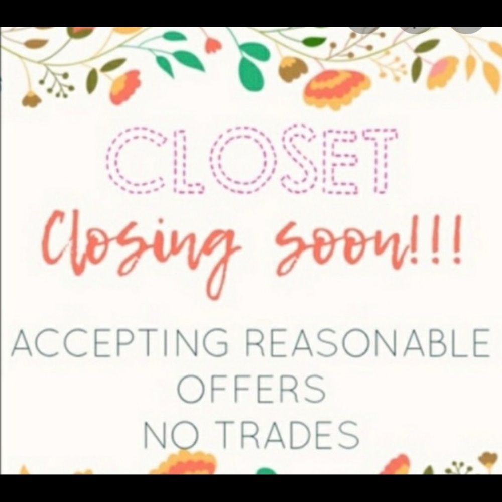 🌟🌟🌟CLOSET CLOSING SOON 🌟🌟🌟